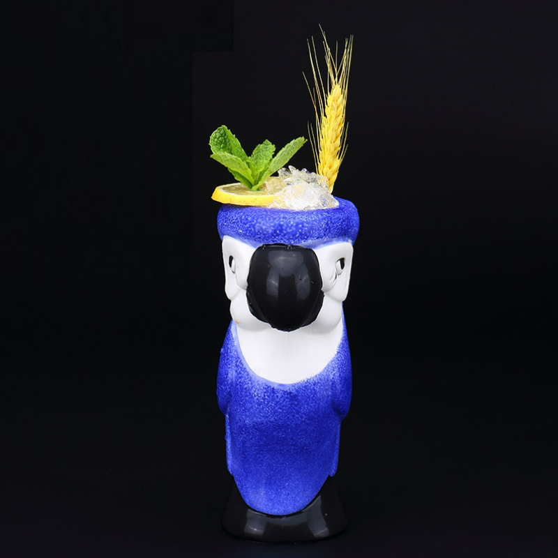 Wine Beer Cocktail - Vẹt Hawaii Tiki Ly Cocktail Cốc