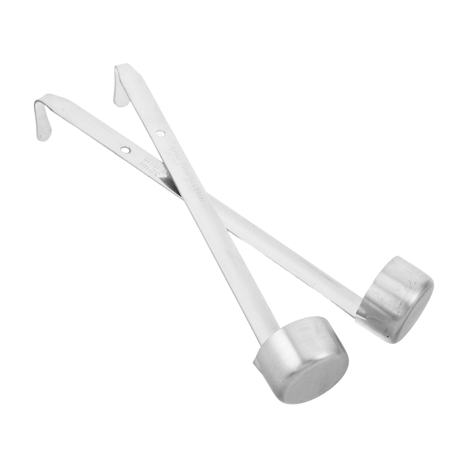 Wine Beer Cocktail - 2Pcs Bartenders Stir Spoon Long Stainless