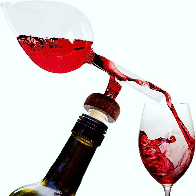 Red Wine Bottle Pouring Device - đánh giá và giá Wine Aerator Pour