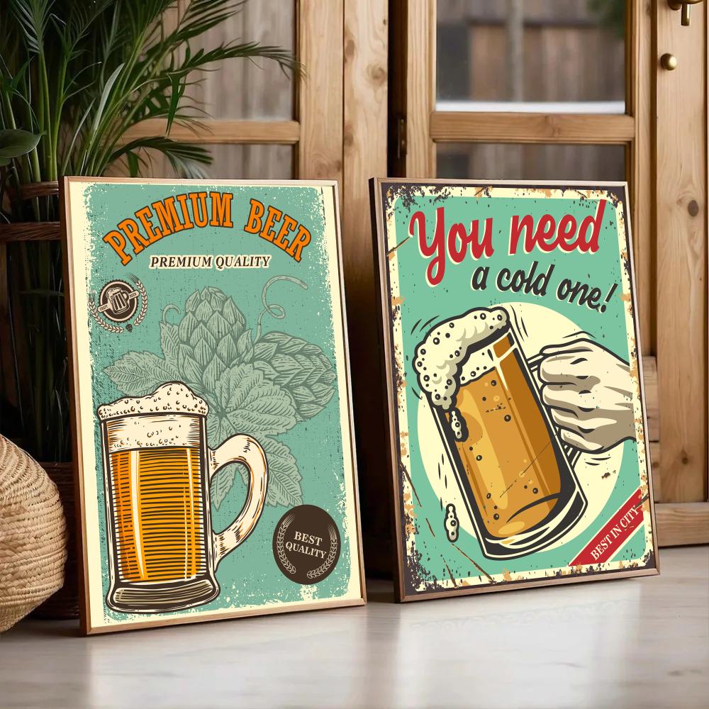 Beer Wine Retro Style Painting - đánh giá và giá Wine Beer Photo