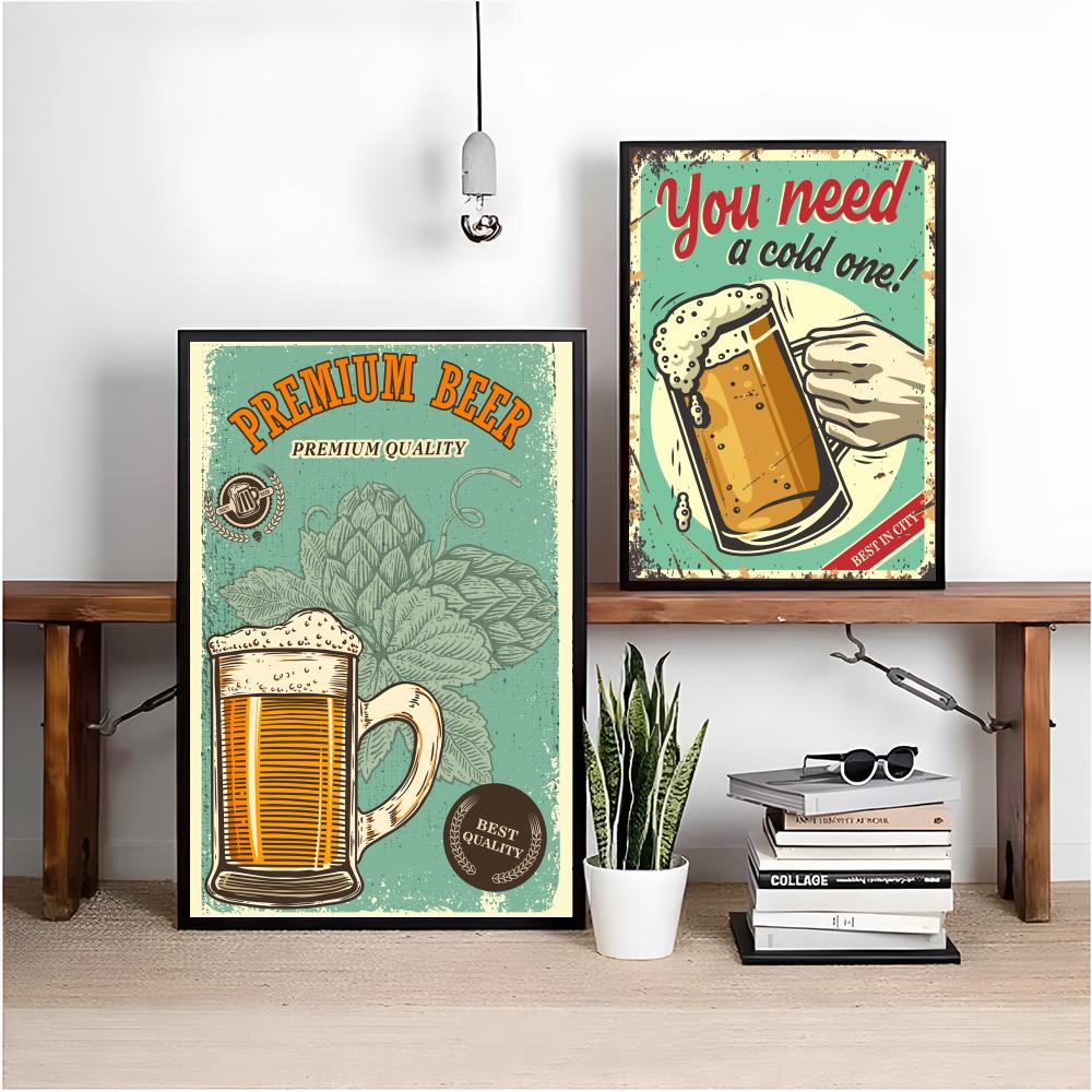 Beer Wine Retro Style Painting - đánh giá và giá Wine Beer Photo