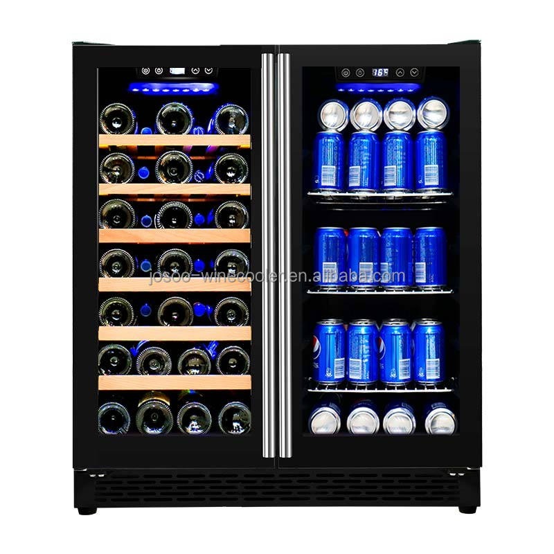 Airo 120V 66 Bottles Wine and  - đánh giá và giá Wine Beer Fridge Dual Zone