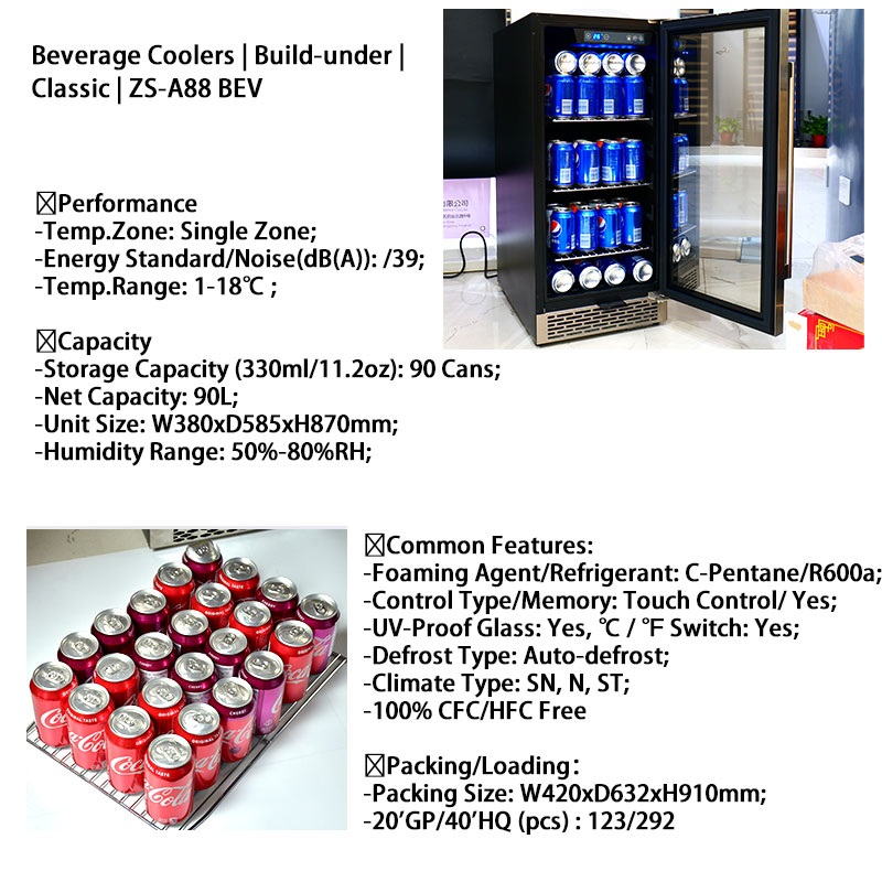 Oem Small Drink Bar Fridge Cus - đánh giá và giá Wine Beer Fridge Dual Zone