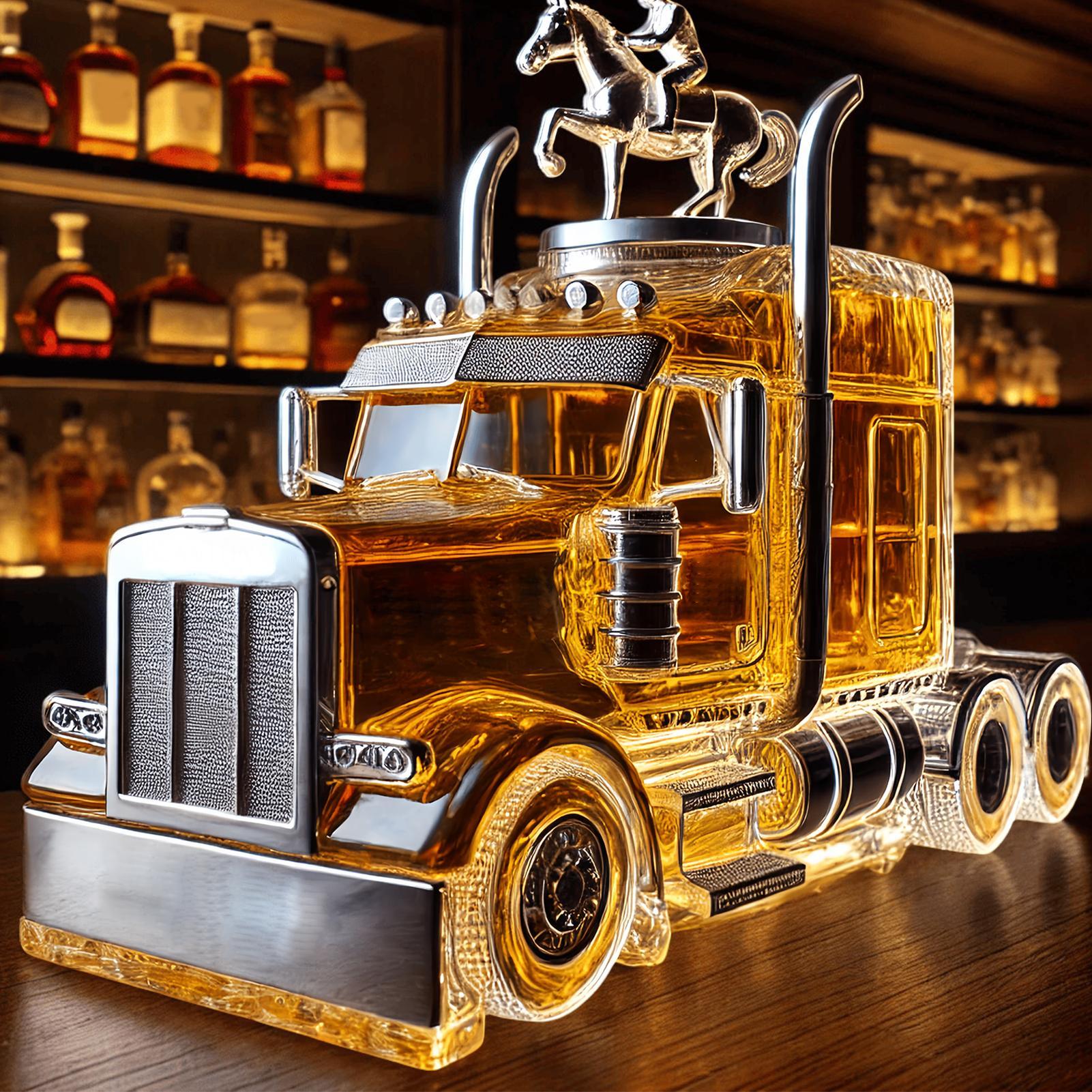 Wine Decanter Half Truck Bourb - đánh giá và giá Wine Beer Truck