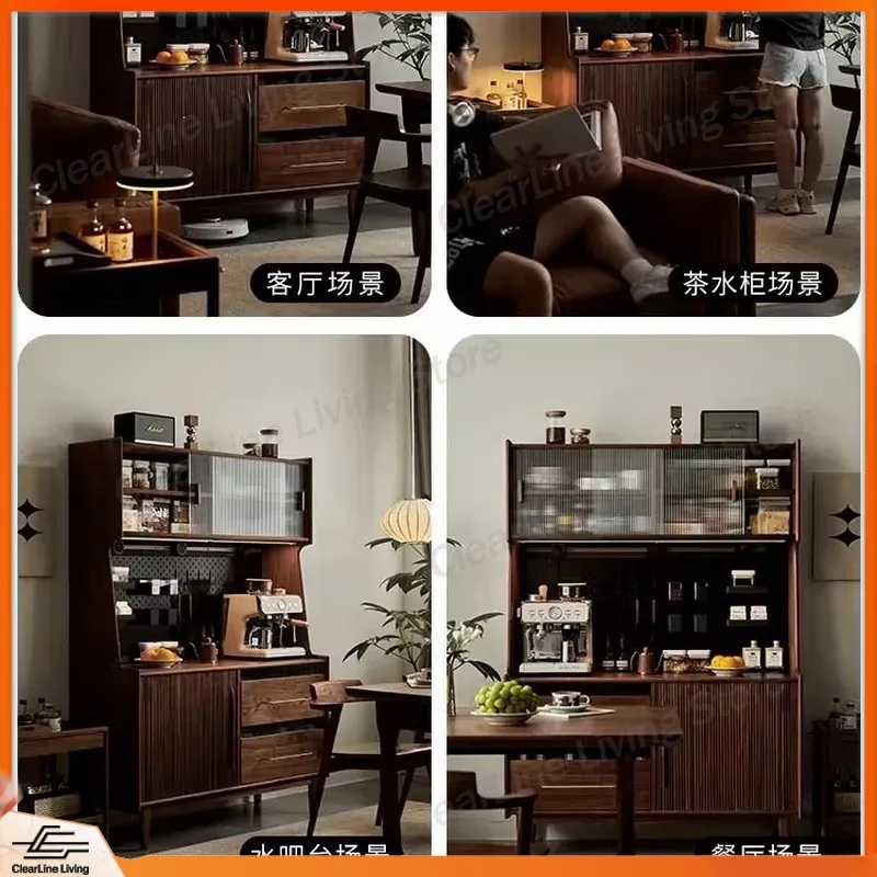 Retro Solid Wood Living Room W - đánh giá và giá Wine Vodka Beer