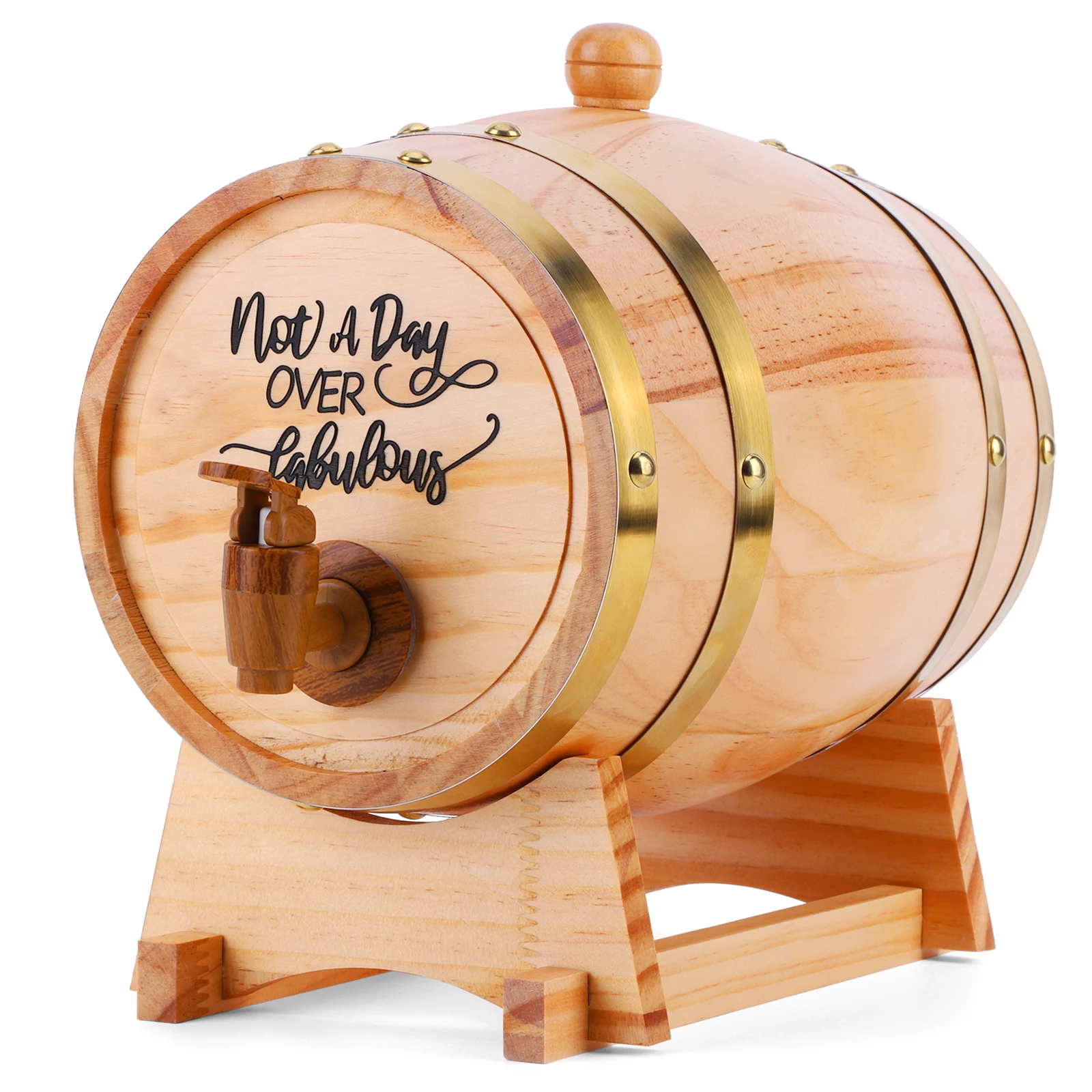 3L Wooden Whiskey Barrel with  - đánh giá và giá Wine Beer Rum