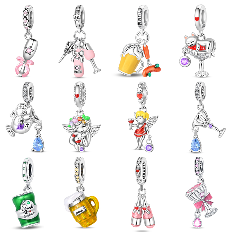 Hot Sales 925 Sterling Silver  - đánh giá và giá Wine Beer Cocktail