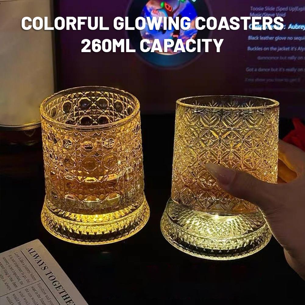 Rotating Whiskey Glass Creativ - đánh giá và giá Wine Beer Cocktail