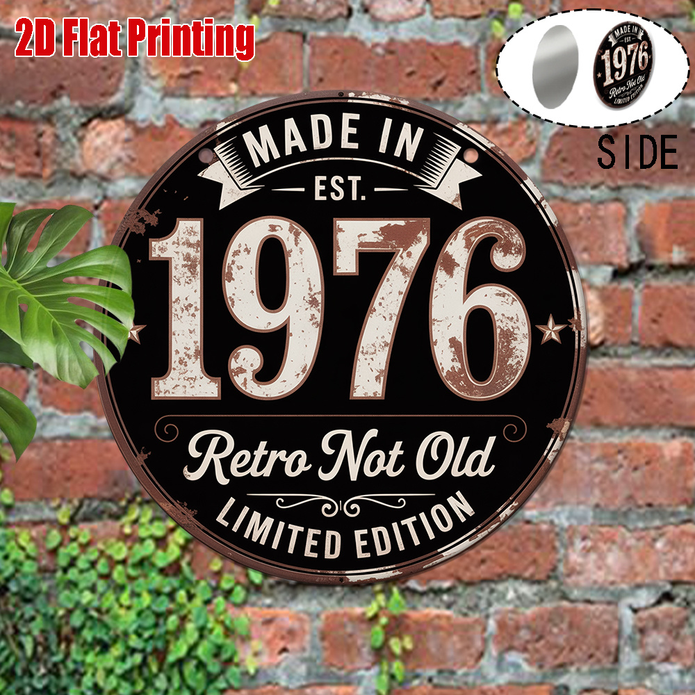 2D Flat, 1pc 1976 Vintage Meta - đánh giá và giá Wine Tag Label