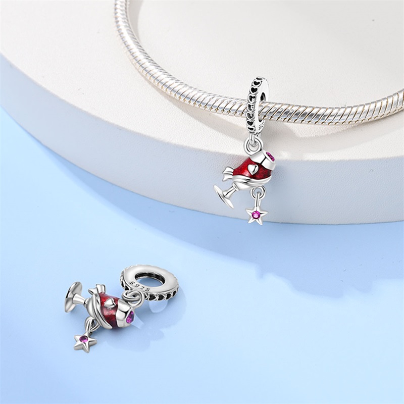 Fashion 925 Sterling Silver Re - đánh giá và giá Wine Beer Food