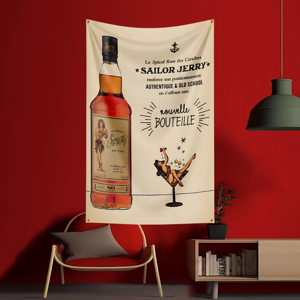 90X150CM S-Sailor Jerrys rum F - đánh giá và giá Wine Beer Rum