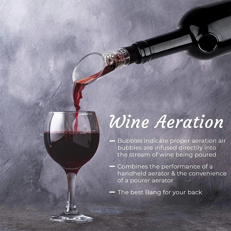 Wine Aerator Acrylic Bottle St - đánh giá và giá Wine Aerator Pour