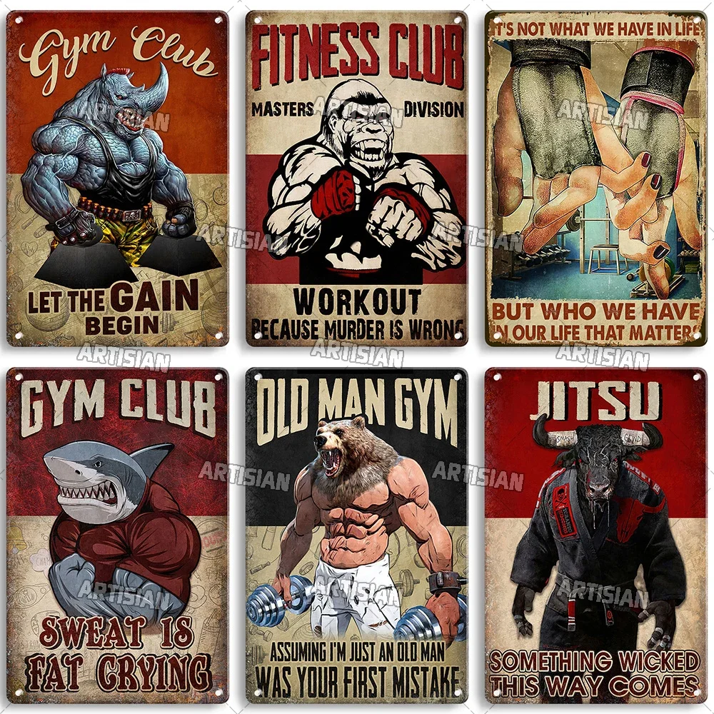 Old Man Gym Club Inspirational - đánh giá và giá Wine Tag Label