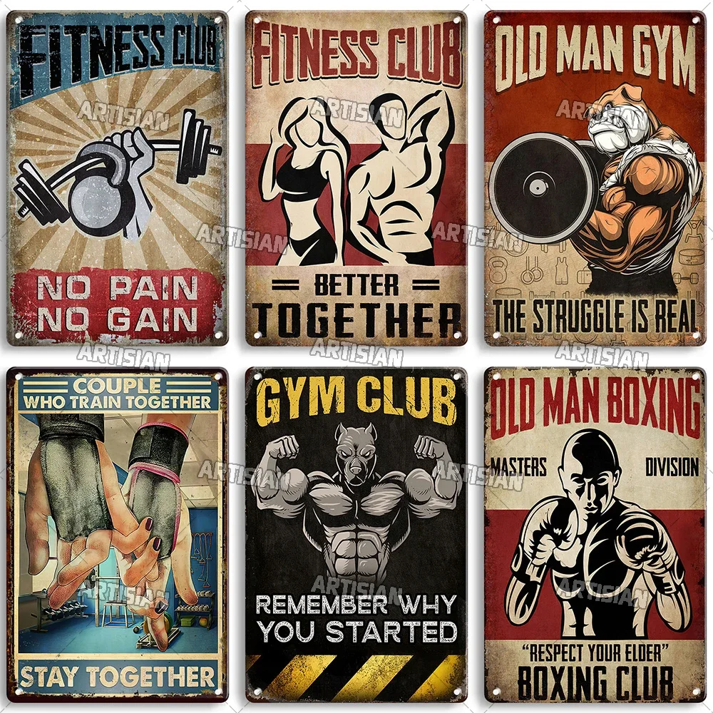 Old Man Gym Club Inspirational - đánh giá và giá Wine Tag Label