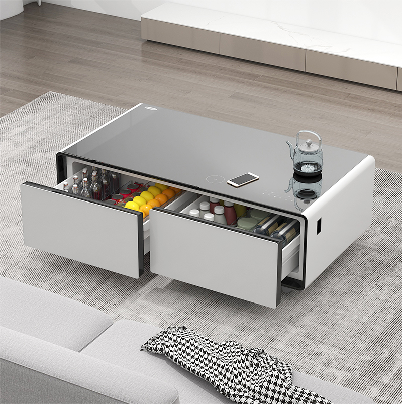 Smart Coffee Table Mini Bar Fr - đánh giá và giá Wine Beer Coffee