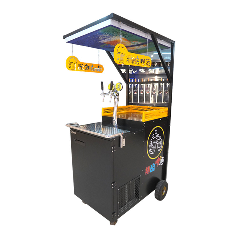 Craft beer machine, mobile win - đánh giá và giá Wine Beer Truck