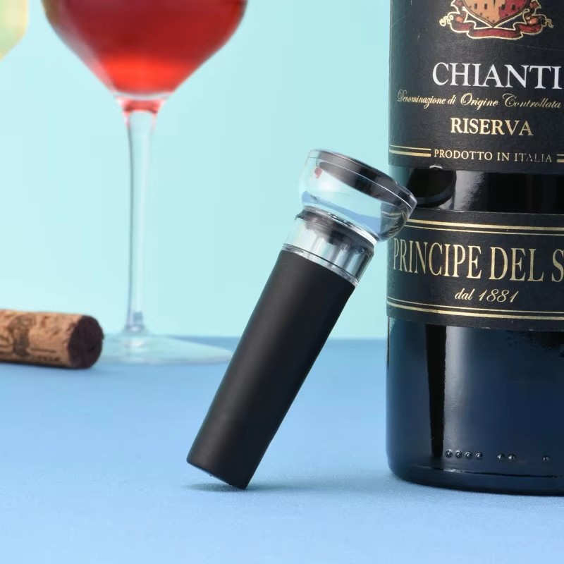 Leak-Free Wine Bottle Sealer V - đánh giá và giá Wine Aerator Pour