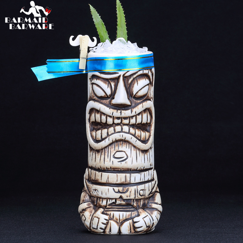 600Ml Gốm Sứ Tiki Cốc Sáng Tạo - đánh giá và giá Wine Beer Coffee