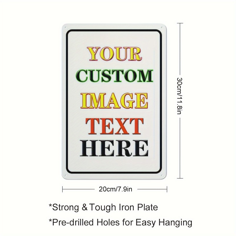 Custom Photo Rectangular Iron  - đánh giá và giá Wine Tag Label