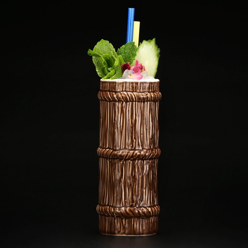 410ml Ceramic Tiki Mug Creativ - đánh giá và giá Wine Beer Coffee