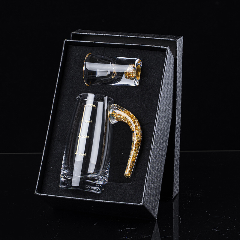 2/7pcs Crystal Glass Short Cup - đánh giá và giá Wine Vodka Beer