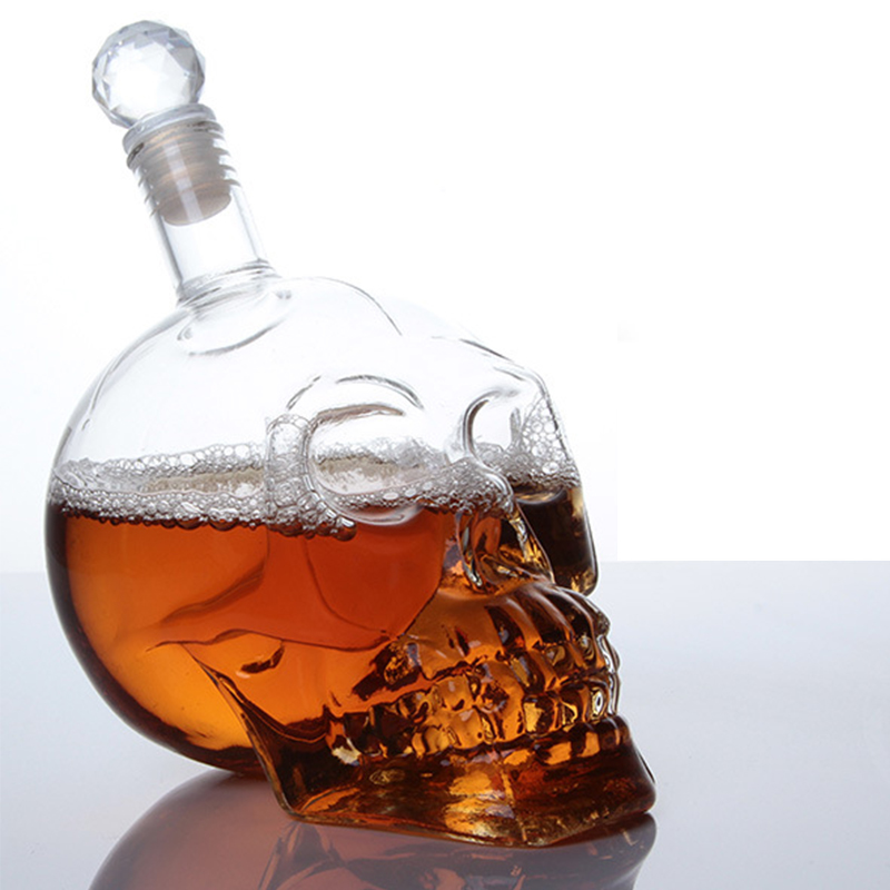 Creative Skull Head Decanter C - đánh giá và giá Wine Vodka Beer