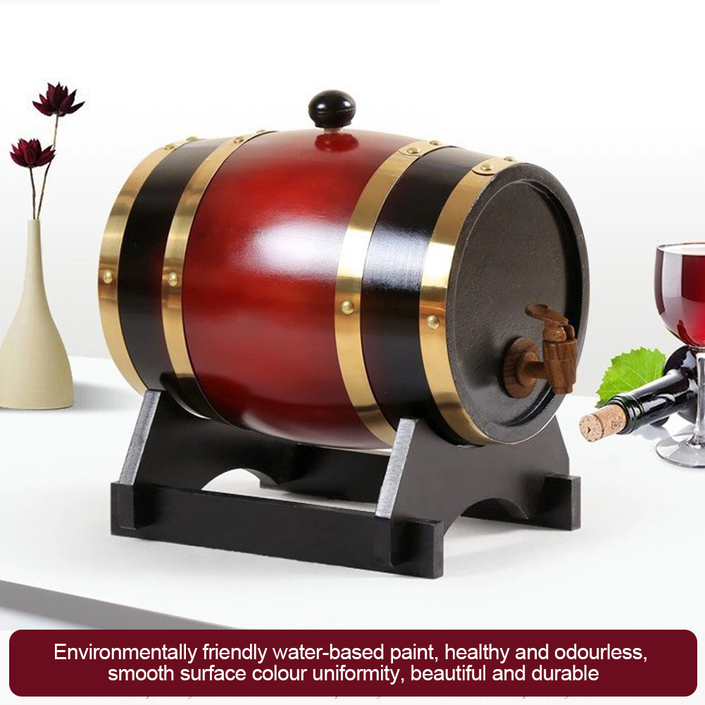 3L Wine Barrel With Faucet For - đánh giá và giá Wine Beer Rum