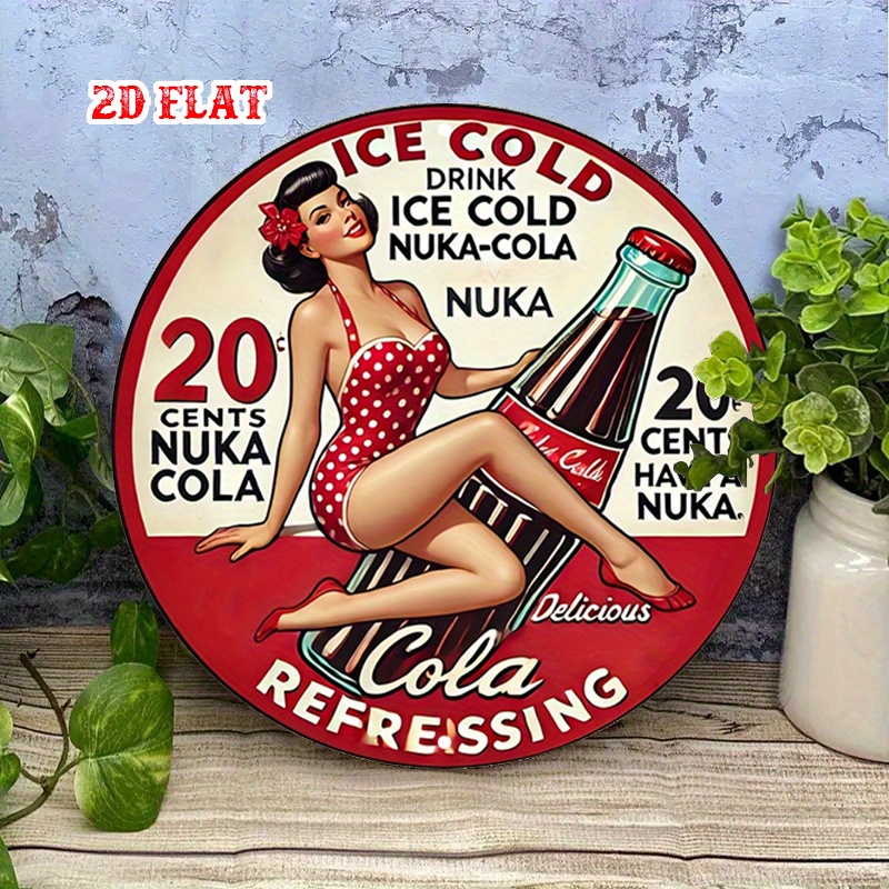 2D Flat, 1pc Retro Pin-Up 7.87 - đánh giá và giá Wine Tag Label