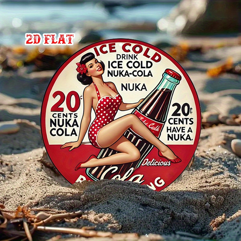 2D Flat, 1pc Retro Pin-Up 7.87 - đánh giá và giá Wine Tag Label