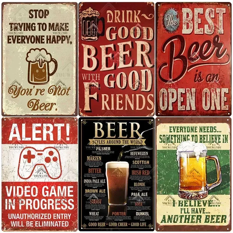 Bar Pub Sign Decor Funny Quote - đánh giá và giá Beer And Wine Quote