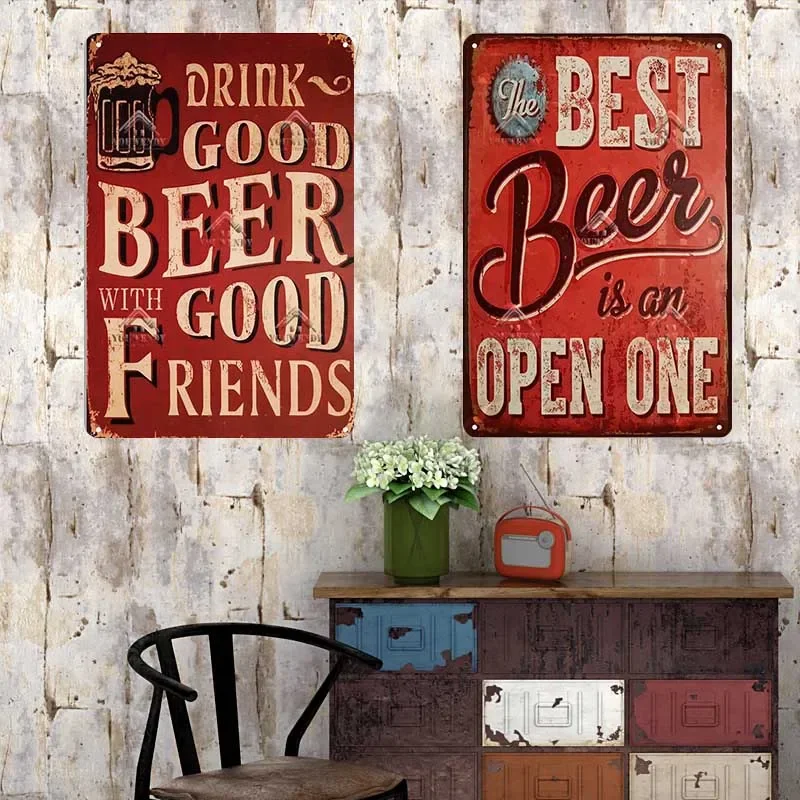 Bar Pub Sign Decor Funny Quote - đánh giá và giá Beer And Wine Quote