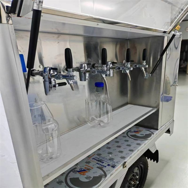 Craft beer mobile three-wheel  - đánh giá và giá Wine Beer Truck