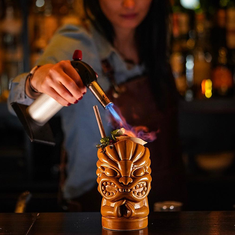 Hawaii Tiki Mugs Cocktail Cup  - đánh giá và giá Wine Beer Cocktail