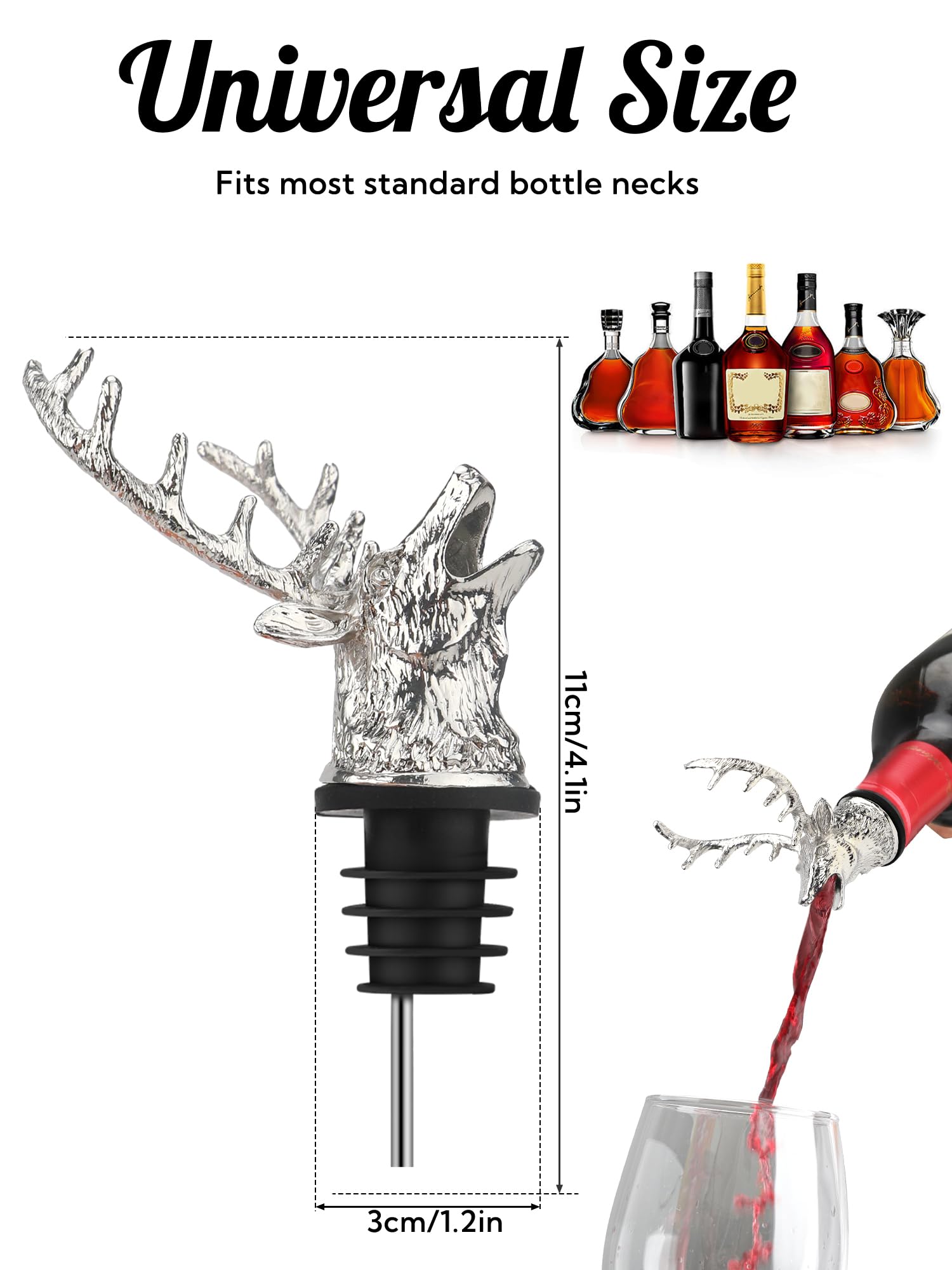 Wine Aerator Pourer, Stainless - đánh giá và giá Wine Aerator Pour