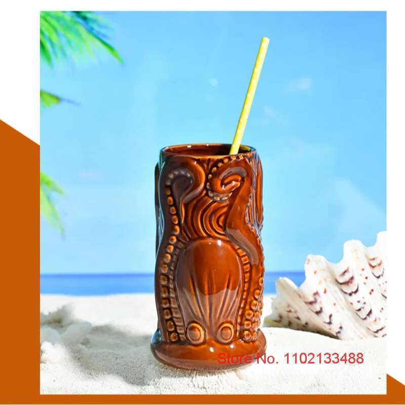 TIKI Bar Cocktail Cup Hawaii T - đánh giá và giá Wine Beer Indian