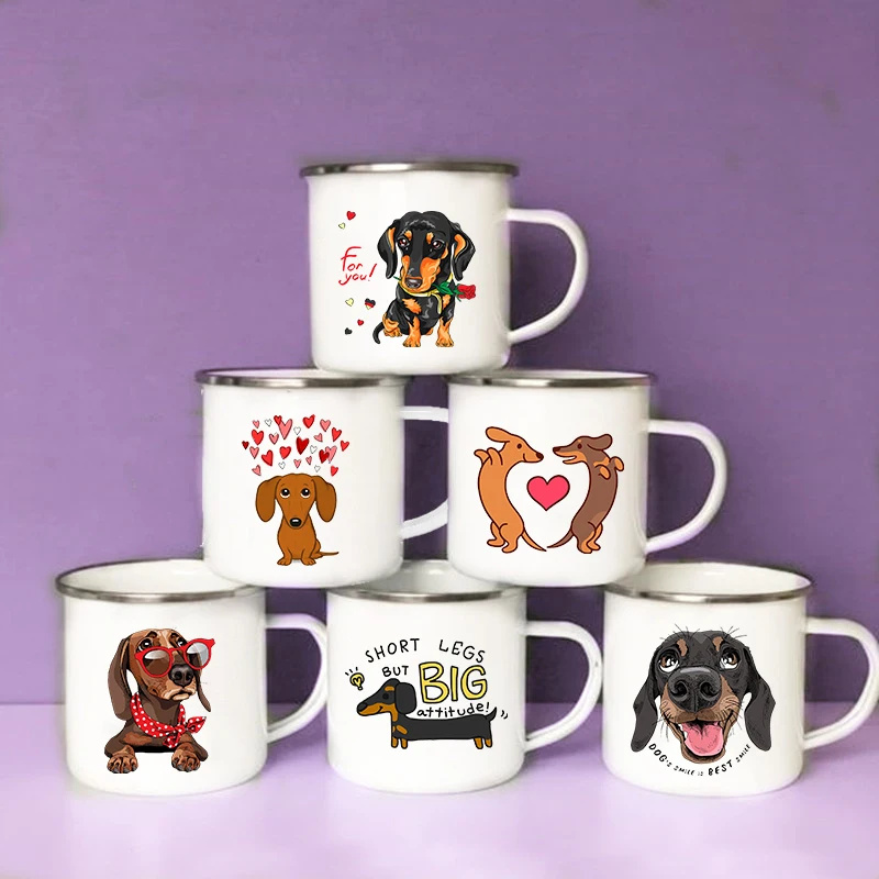 Funny Dachshund Print Creative - đánh giá và giá Wine Beer Coffee