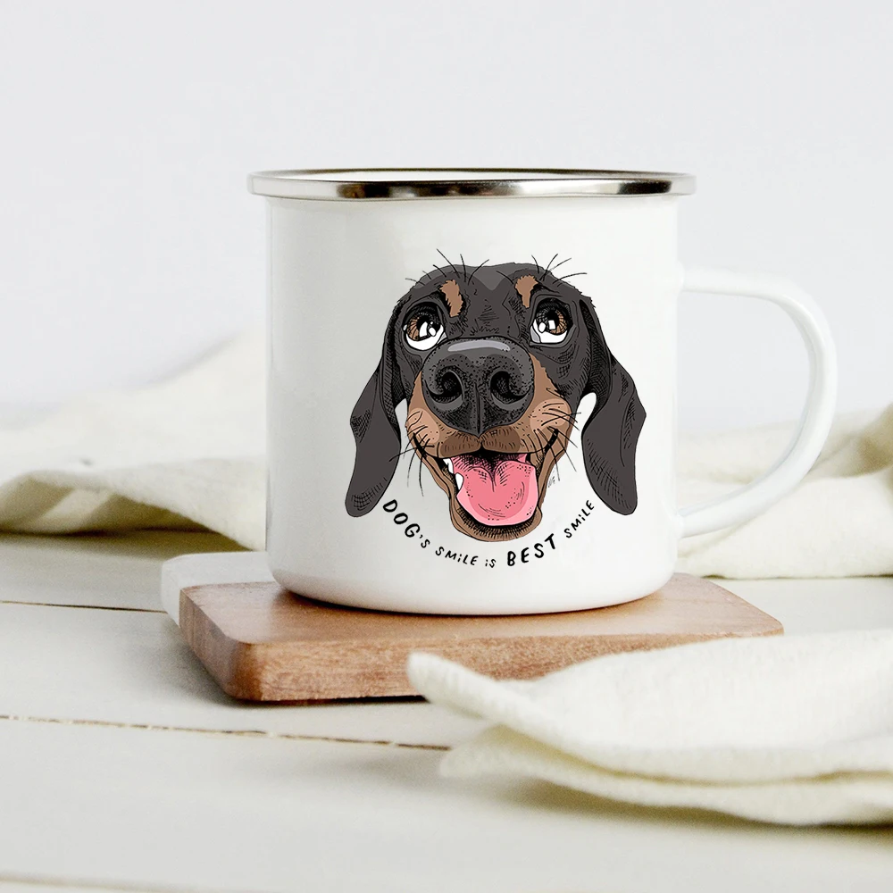 Funny Dachshund Print Creative - đánh giá và giá Wine Beer Coffee
