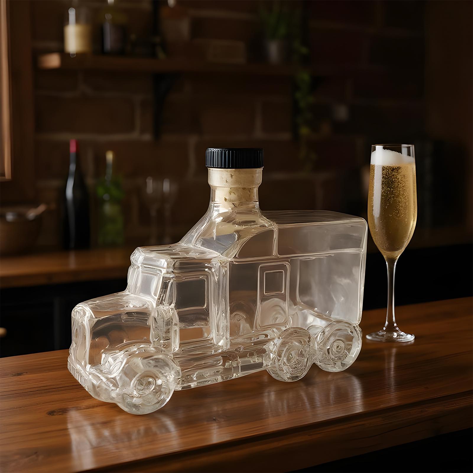375ml Decorative Bottle Decant - đánh giá và giá Wine Beer Truck