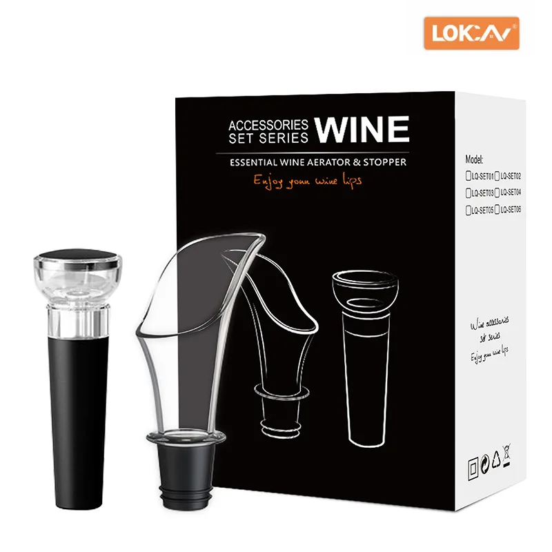 Wine Pourer Decanter Red Wine  - đánh giá và giá Wine Aerator Pour