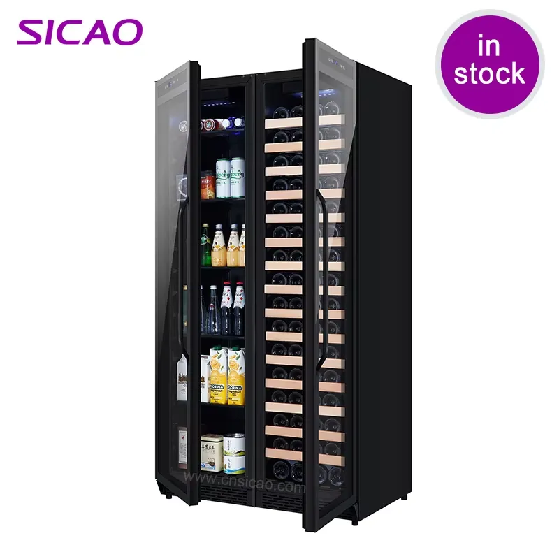 Built In Beverage Fridge Doubl - đánh giá và giá Wine Beer Fridge Dual Zone