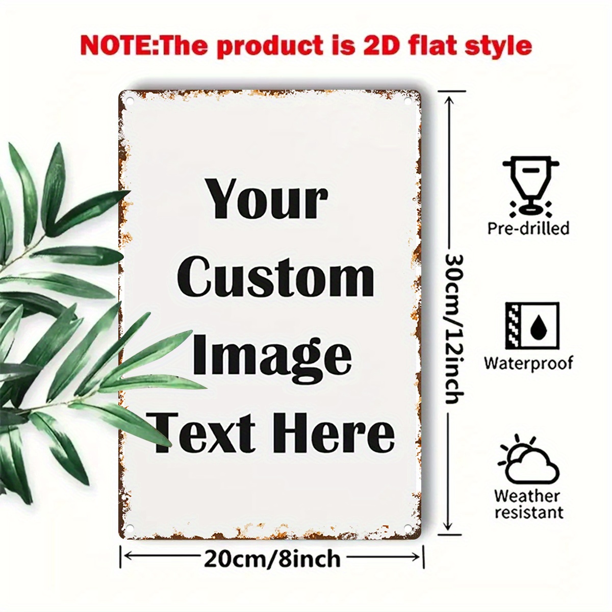 Custom Image/Text Metal Tin Si - đánh giá và giá Wine Tag Label