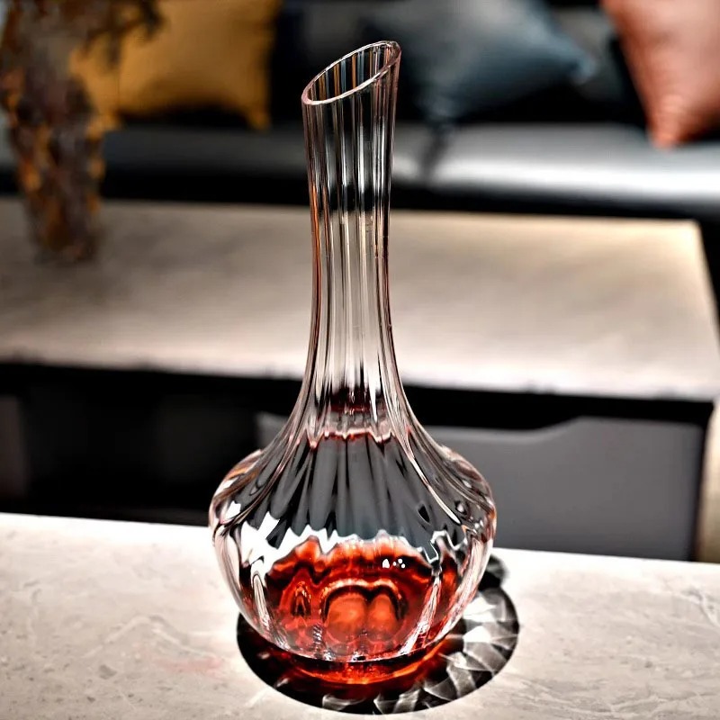Elegant European Fluted Crysta - đánh giá và giá Wine Aerator Pour