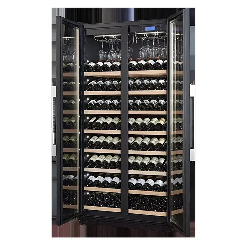 735L Large Capacity Wine Fridg - đánh giá và giá Wine Beer Fridge Dual Zone