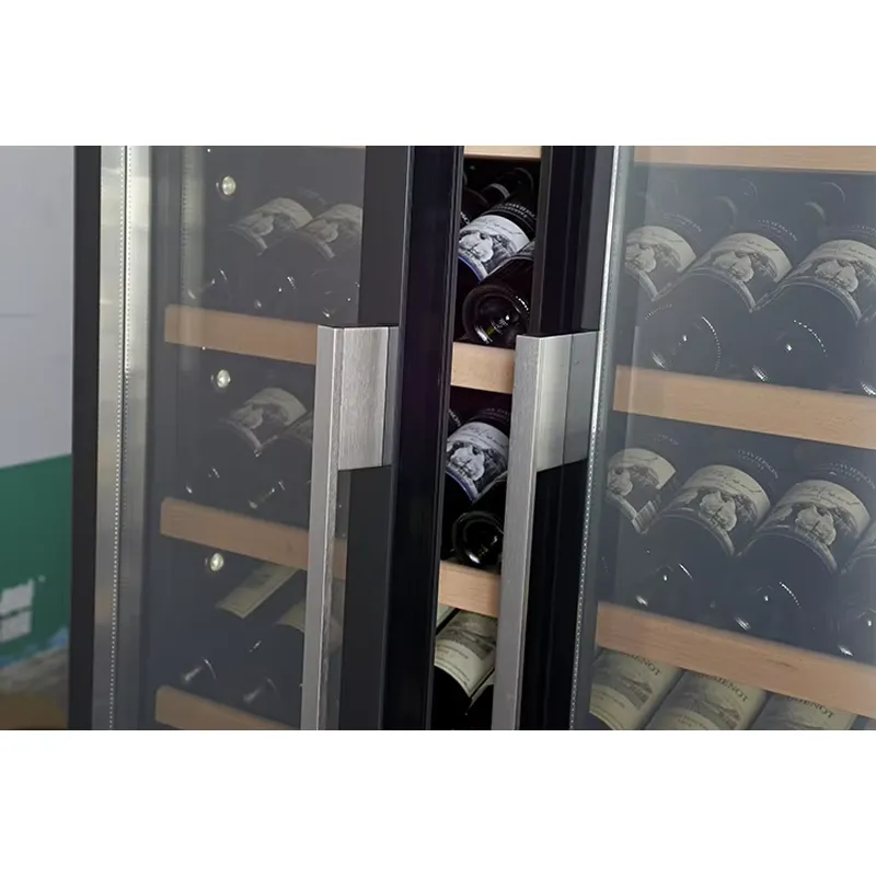 735L Large Capacity Wine Fridg - đánh giá và giá Wine Beer Fridge Dual Zone