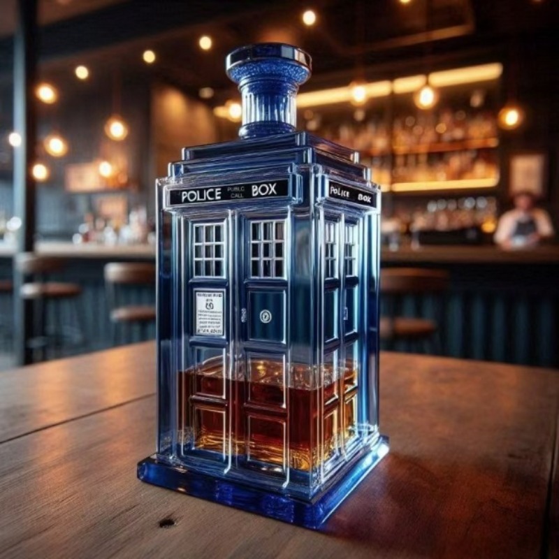 Creative Phone Booth Decanter  - đánh giá và giá Wine Vodka Beer